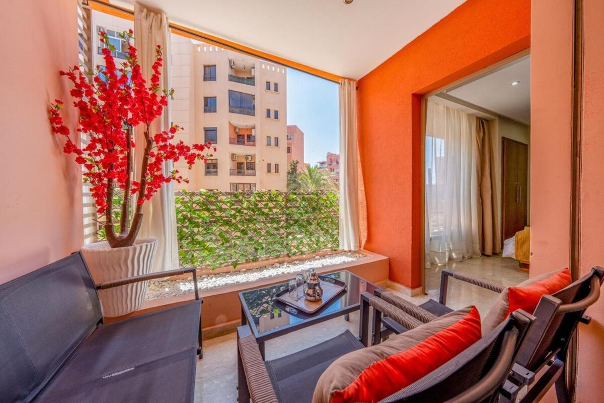 Apparemment De Prestige Gueliz Kasbel 212, 02 Chambres Marrakesh Buitenkant foto