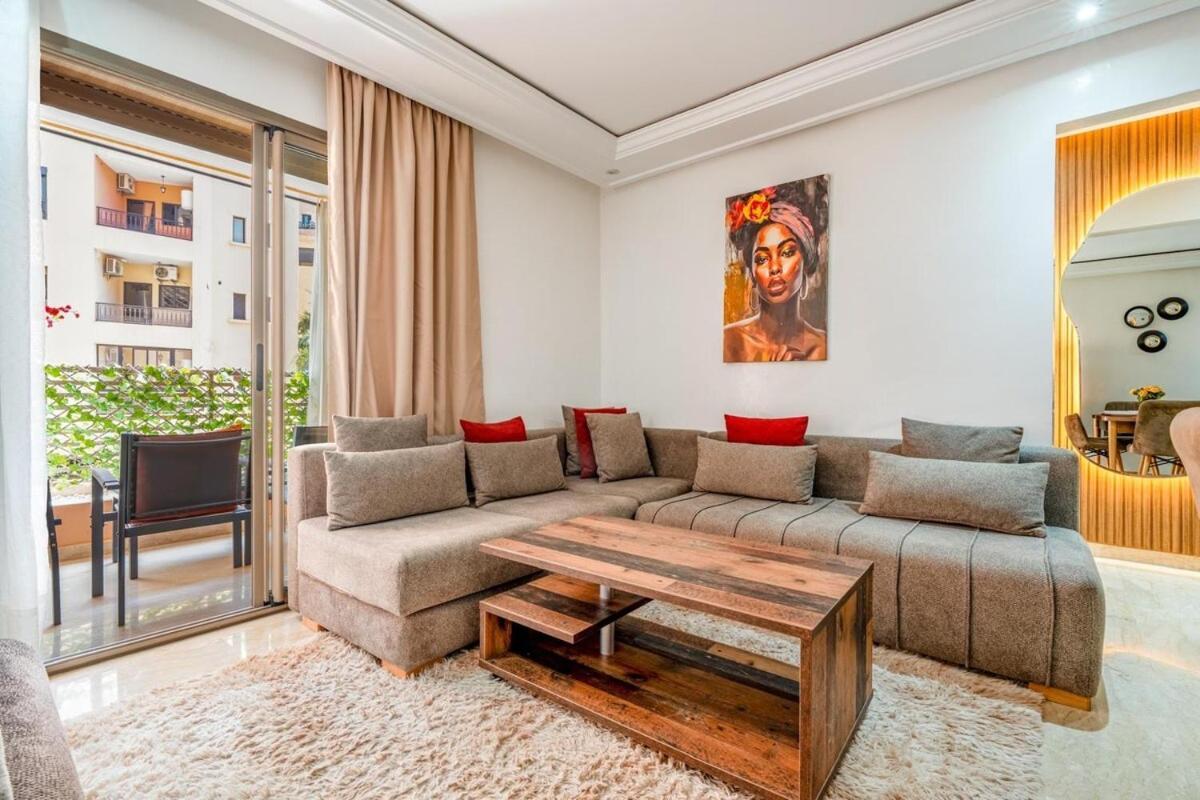Apparemment De Prestige Gueliz Kasbel 212, 02 Chambres Marrakesh Buitenkant foto